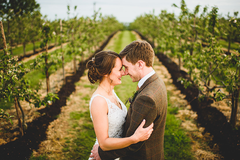 country wedding apple orchard kent