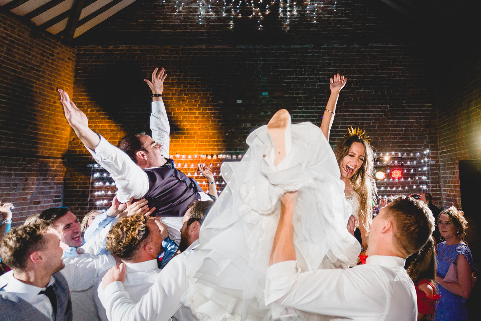 wedding atr octagon barn james and jasmine on an epic dancefloor